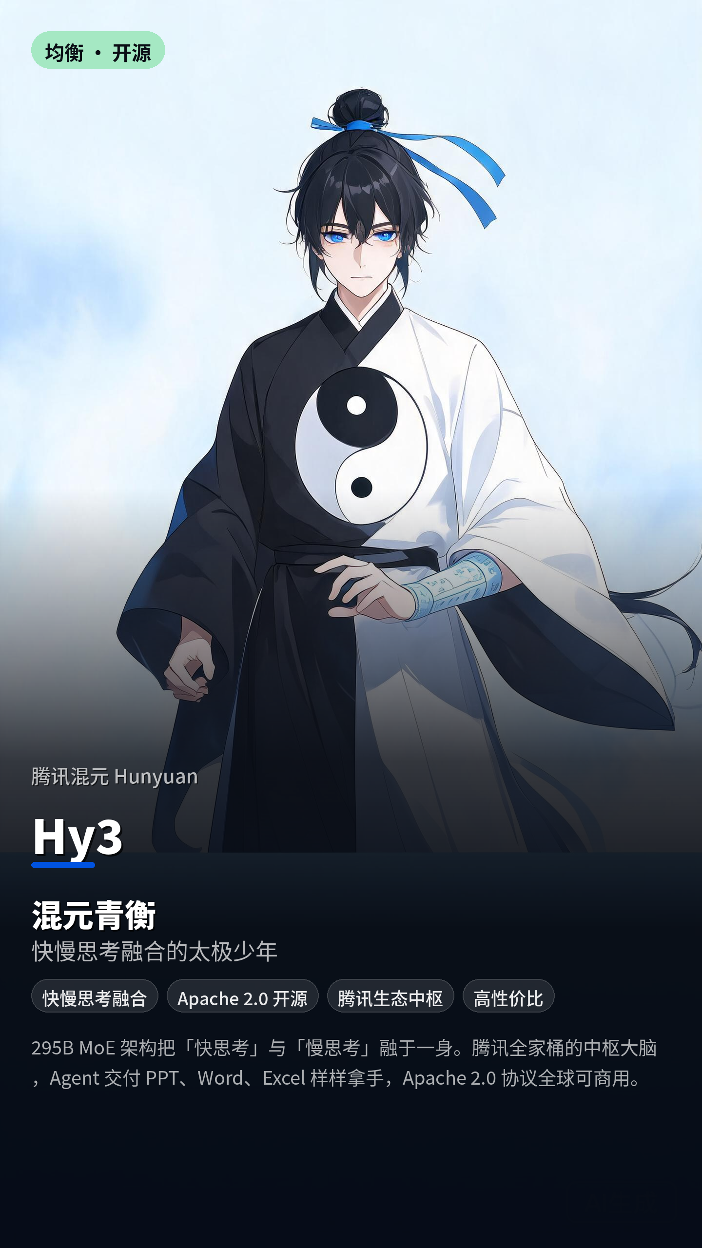混元青衡 — Hunyuan Hy3